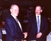 award to Rck Waud (Past President)  (1993)
